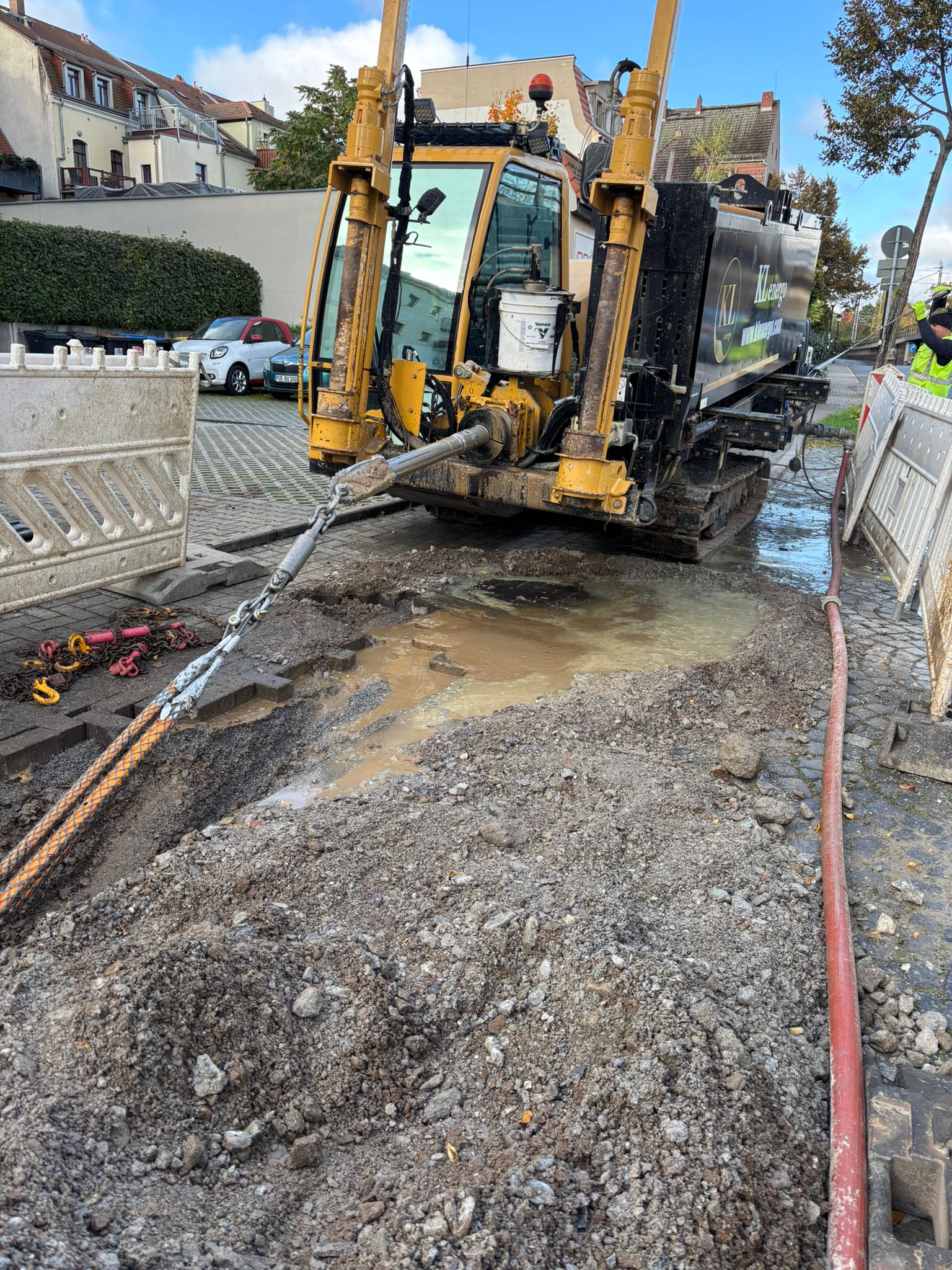 HDD – Horizontalspülbohrung Dresden